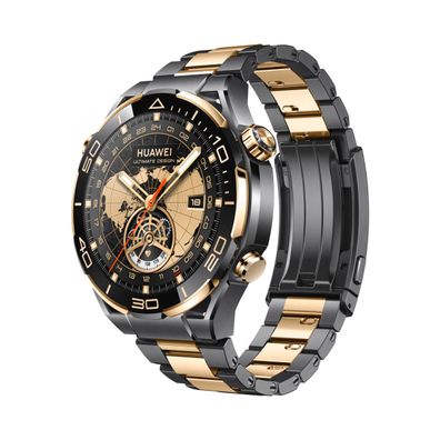 Huawei Watch Ultimate (Colombo-B39), Golden Titanium Strap