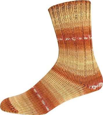 ONline Sockenwolle Sortierung 342 6-fach Merino - Color 150 g Farbe 2876