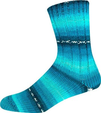 ONline Sockenwolle Sortierung 342 6-fach Merino - Color 150 g Farbe 2870