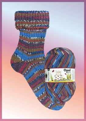 Sockenwolle limitierte Auflage Opal Knuddelbande 6-fach 11325 Mausezähnchen