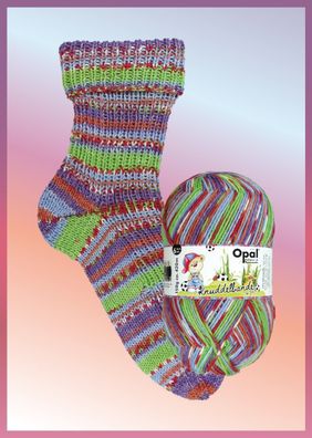 Sockenwolle limitierte Auflage Opal Knuddelbande 6-fach 11320 Fußballbär