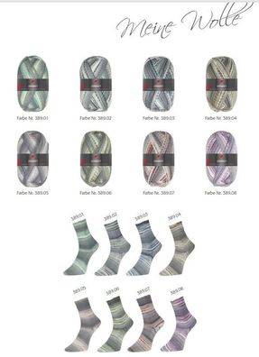 Pro Lana Golden Socks Stretch Sockenwolle Zermatt 4-fach 100 g Farbwahl