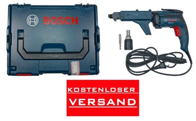 Bosch Professional GSR 6-45 TE + MA 55 Tiefenanschlag, L-BOXX, 0601445101
