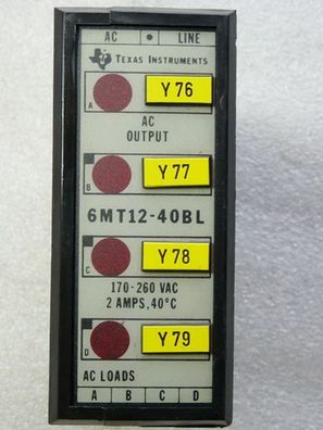 Texas Instruments 6MT12-40BLOutput Modul