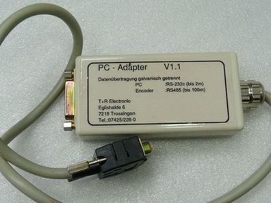 T + R Electronic PC Adapter RS-232c