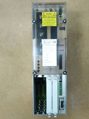 Indramat DDS02.1-W050-DS01-02 Digital A.C. Servo Controller SN 263500-40866