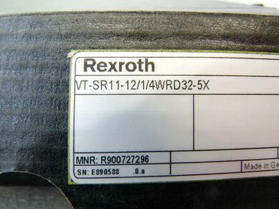 Rexroth VT-SRXX Analog Verstärker VT-SR11-12/11/4WRD32-5X ungebraucht in geöffne