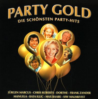 CD: Party Gold - Die Schönsten Party-Hits (2007) Carol Media 4510