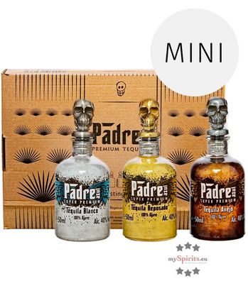 Padre Azul Tequila Tasting Set (, 0,15 Liter) (40 % Vol., hide)