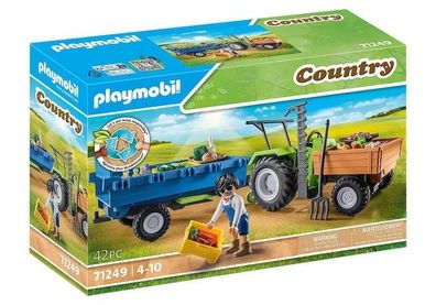 Playmobil Country Set 71249 Traktor mit Anhänger