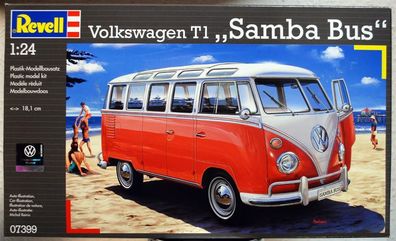 1951 Volkswagen VW Typ 2 T 1 Samba Bus Bulli 1:24 Revell 07399