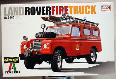 1971 Land Rover Ser. III Fire Truck 1:24 Italeri 3660