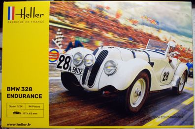 1936 BMW 328 Roadster Endurance 1:24 Heller 80782