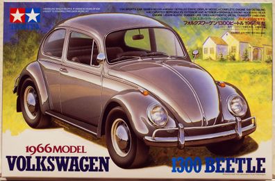 Tamiya 24136 1966 Volkswagen VW Käfer 1300 VW Beetle, 1:24