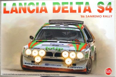 1986 Lancia Delta S 4 San Remo Rallye 1:24 Beemax Nunu 24005