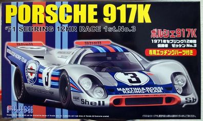Fujimi 123882 1971 Martini Porsche 917 K Winner Sebring 1:24