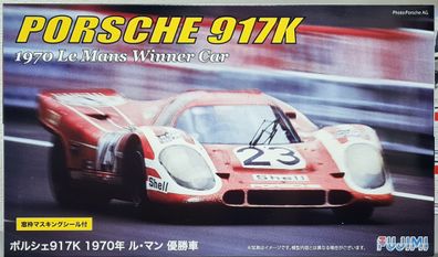 Fujimi 126074 1970 Porsche 917 K # 23 Le Mans Winner 1:24
