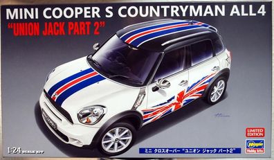 2011 Mini Cooper S Countryman All 4 Union Jack Part 2 1:24 Hasegawa 20532