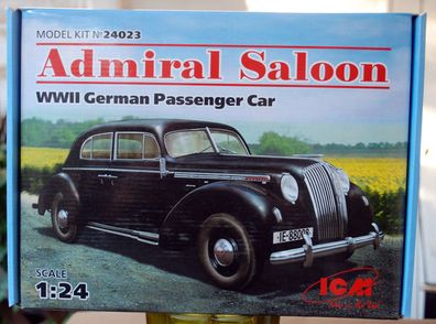 1939 Opel Admiral Saloon Limousine 1:24 ICM 24023