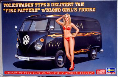 1967 Volkswagen VW Bulli Typ 2 T 1 - VW Van Type 2 T 1, 1:24, Hasegawa 52264