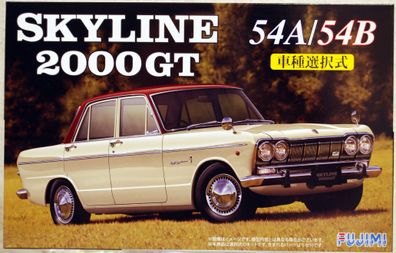 Fujimi 039381 1966 Nissan Skyline 2000 GT S50 1:24 JDM