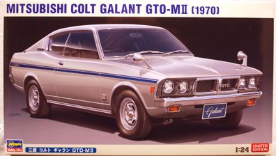 Hasegawa 20512 1970 Mitsubishi Colt Galant GTO MII Dodge Colt 1:24 JDM