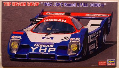 Hasegawa 20597 YHP Nissan R92CP 1992 JSPC Fuji 1.000 KM 1:24