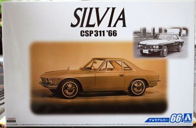 Aoshima 062289 1966 Nissan Silvia CPS 311 JDM 1:24 Bausatz