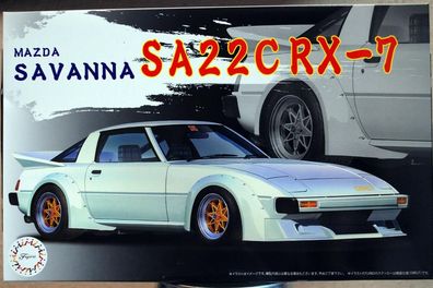 Fujimi 046174 1985 Mazda Savanna RX 7 SA22CRX-7 Breitbau JDM 1:24
