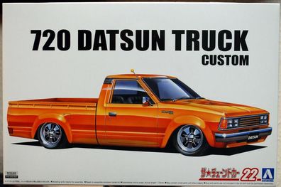 Aoshima 058404 1982 Datsun 720 Pickup Custom 1:24