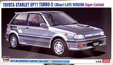 Hasegawa 20473 1988 Toyota Starlet EP-71 Turbo S (3-door) super ltd. Late 1:24