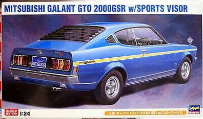 1973 Mitsubishi Colt Galant GTO 2000 GSR Sport Dodge Colt 1:24 Hasegawa 20408