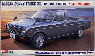 1989 Nissan Sunny Pickup ( GB 122 ) Long Body deLuxe Late 1:24 Hasegawa 20275