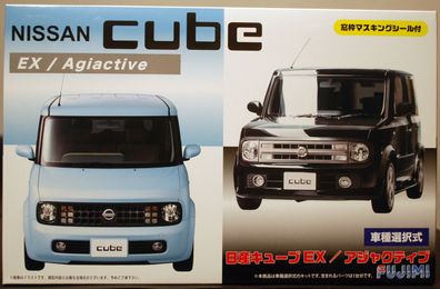 Fujimi 039374 2002 Nissan Cube Z11 EX / Agiactive JDM, 1:24