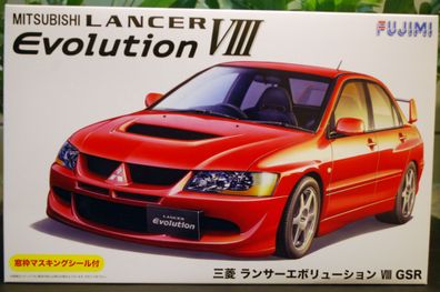 Fujimi 039244 2004 Mitsubishi Lancer GSR Evolution VIII JDM 1:24,