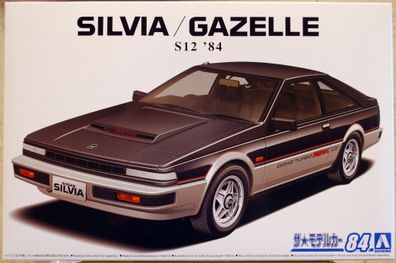 Aoshima 062296 1984 Nissan Silvia S 12 / Gazelle Turbo RS-X JDM 1:24