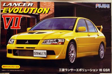 Fujimi 039206 2002 Mitsubishi Lancer GSR Evolution VII JDM 1:24