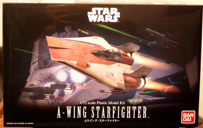 Star Wars A - Wing Fighter 1:72 Bandai 5063827 Revell 01210