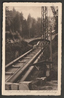 Postkarte Deutsches Reich Murgwerk bei Forbach gelaufen nach Offenbach 1934