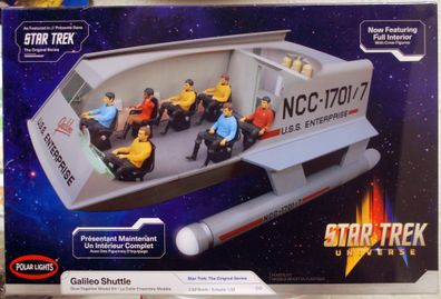 Polar Lights 995 Star Trek USS Enterprise Galileo Shuttlecraft komplett 1:32