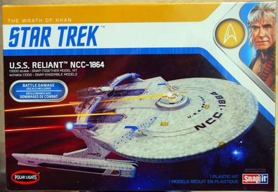 Star Trek USS Reliant NCC-1864 The Wrath of Khan 1:1000 Polar Lights 975
