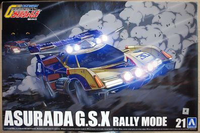 Aoshima 056059 Cyber Formula Asurada G.S.X Rally Mode 1:24