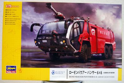 Feuerwehr Rosenbauer Panther 6x6 1:72 Hasegawa 54005 neu 2019 neu neu