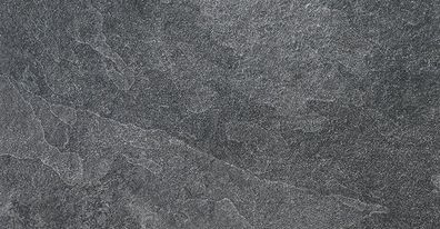 Fliesen Natursteinoptik Schiefer Schwarz 31,6x60,8 cm Wand- / Bodenfliesen