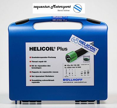 Helicoil PLUS Gewinde Reparaturpackung M 10 x 1,5 (Regelgewinde)