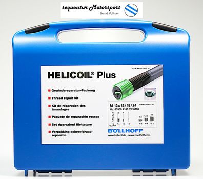 Helicoil PLUS Gewindereparatur Packung M 12 x 1,75