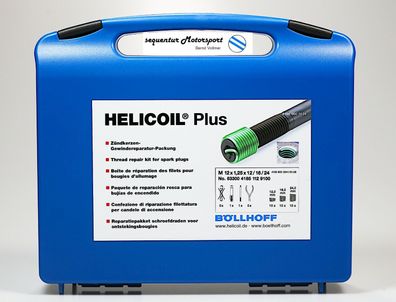 Helicoil PLUS Gewinde Reparaturpackung für defekte Zündkerzengewinde M 12 x 1,25