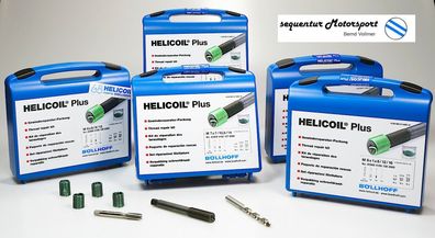 Helicoil Plus Gewindereparatur. Packungen von M 4 bis M 14 x 1,25