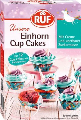 Ruf Einhorn Cupcakes Backmischung 365g