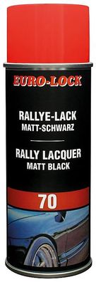 Rallye-Lack mattschwarz EURO-LOCK LOS 70 400ml Sprühdose